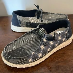 Hey Dude Wendy Patch Geo Coneflower Loafers